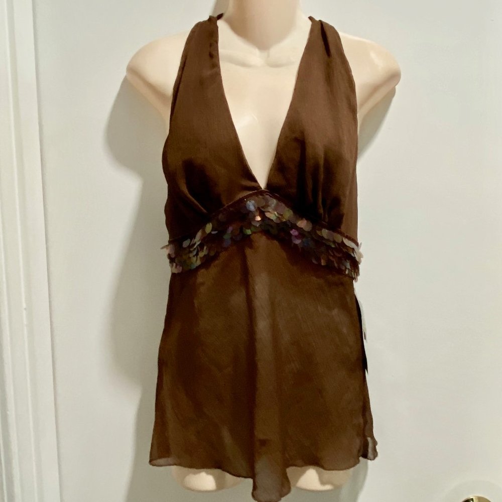 14) Tramp Y2K Sheer Babydoll Fairy Whimsigoth Crinkled Sequins Romantic Boho Su…